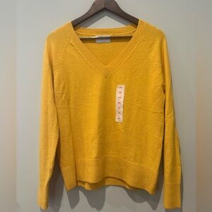 V-Neck Sunflower Boho Sweater